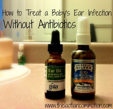 how to treat baby ear infection