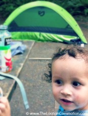 toddler's first camp trip
