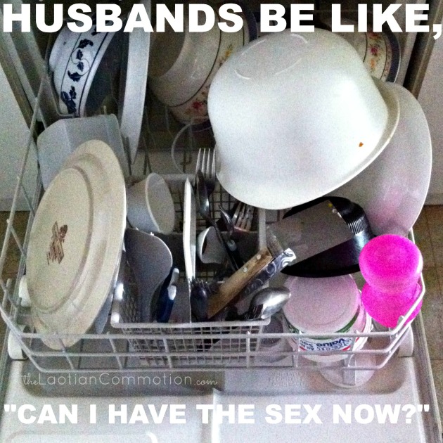 when husbands clean
